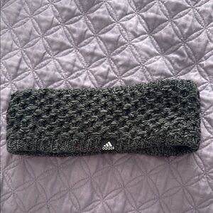 Adidas Gray Knit Ear Warmer Headband